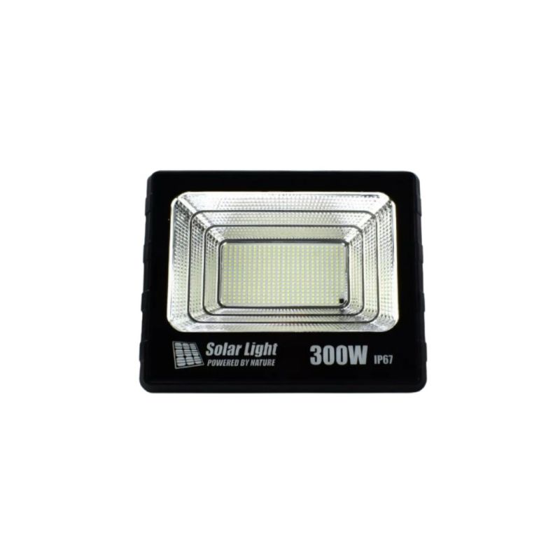 Comprar Reflector Led Con Panel Solar 300w en Electroshopy